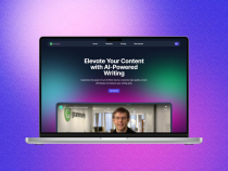 Writey - AI Writer Services HTML Landing Page Screenshot 3