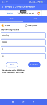 Finance Calculator - EMI Calculator - Android App Screenshot 22