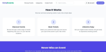 EchoEvents – Event Booking And Ticketing Websi Screenshot 3