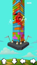 Tetris castle 3D - Puzzle Mobile Unity Game Screenshot 2