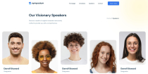 Symposium Pro NextJs Website Template Screenshot 5