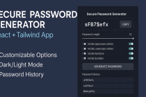 Secret Keeper Generator App Screenshot 1