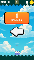 Bird tap fly - Casual Mobile Unity Game Screenshot 3