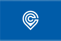 Central Point Letter C Logo design vector template Screenshot 1
