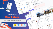 Real Estate Dashboard NodeJS Screenshot 1